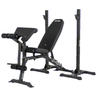 Bancă fitness Zipro Superset Antrenamente de forță / Black