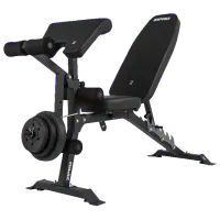 Спортивная скамья Zipro Superset Силовые упражнения / Черный photo 5