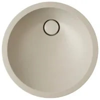 Умывальник Aquatoria MB-L-0123 Круглая / Врезной / Серый