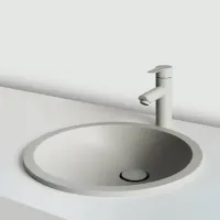 Lavoar Aquatoria MB-L-0123 Rotundă / Încastrabil / Gray photo 2