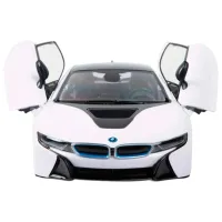 Mașină Rastar BMW i8 58386 / 2.4 GHz / Black White photo 3