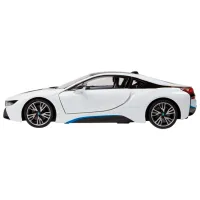 Mașină Rastar BMW i8 58386 / 2.4 GHz / Black White photo 5