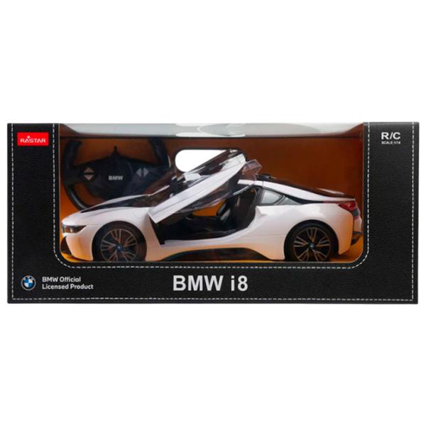 Машинка Rastar BMW i8 58386  / 2.4 ГГц / Черный Белый photo 6 Машинка Rastar BMW i8 58386  / 2.4 ГГц / Черный Белый photo 6