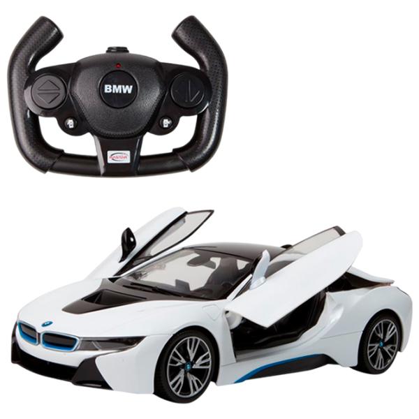 Машинка Rastar BMW i8 58386  / 2.4 ГГц / Черный Белый photo 7 Машинка Rastar BMW i8 58386  / 2.4 ГГц / Черный Белый photo 7