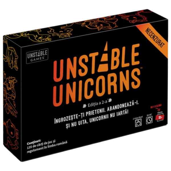 Настольная игра Unstable Unicorns Not Safe For Work 18+/ Для вечеринок photo 1