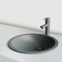 Lavoar Aquatoria MB-L-0124 Rotundă / Încastrabil / Gray photo 2