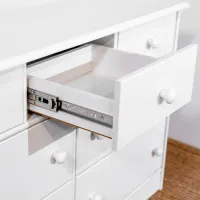 Комод Mobicasa Lia 7 73 x 116 x 35см / Дерево / Белый photo 3