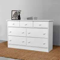 Комод Mobicasa Lia 7 73 x 116 x 35см / Дерево / Белый photo 4