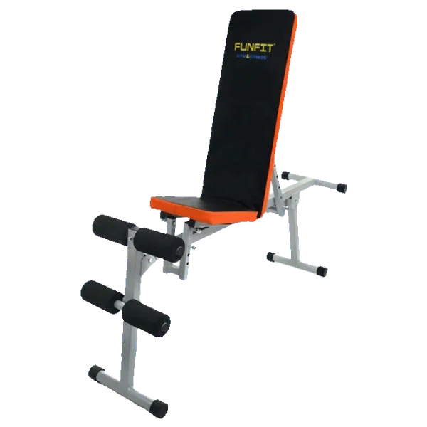 Спортивная скамья FunFit 1556 Силовые упражнения / Черный photo 1