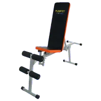 Спортивная скамья FunFit 1556 Силовые упражнения / Черный