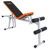 Bancă fitness FunFit 1556 Antrenamente de forță / Black photo 3