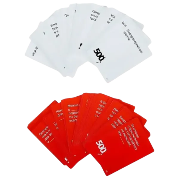 Настольная игра Kosmodrom Extension 500 Evil Cards 18+/ Для вечеринок photo 2