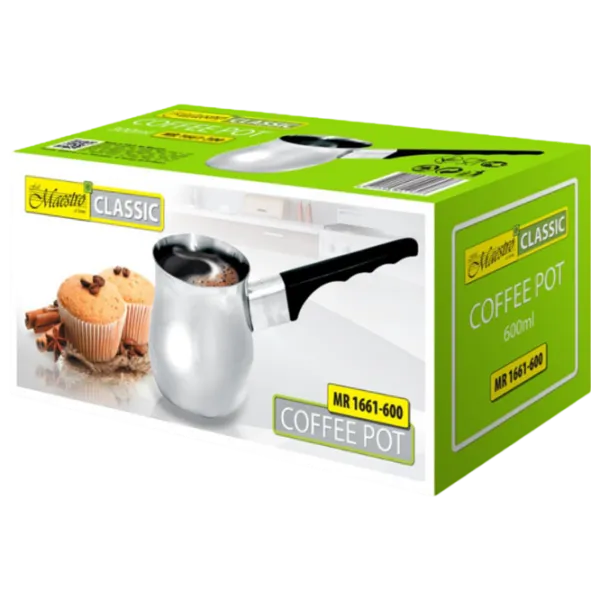 Cafetieră Maestro Mr-1661-600 0.6l / Aluminiu / Inox photo 2