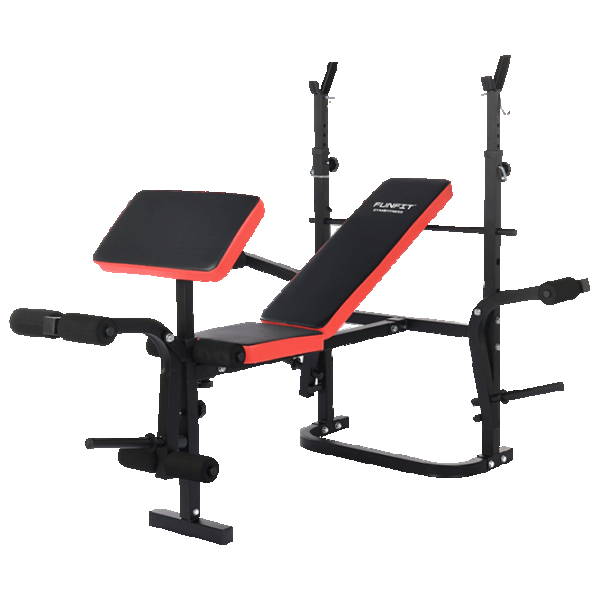 Спортивная скамья FunFit 3863  Силовые упражнения / Черный photo 1 Спортивная скамья FunFit 3863  Силовые упражнения / Черный photo 1