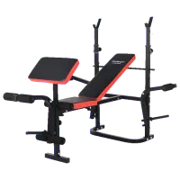 Спортивная скамья FunFit 3863  Силовые упражнения / Черный