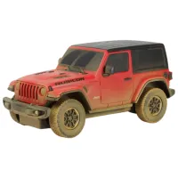 Mașină Rastar JEEP Wrangler JL 50624 8 km/h / 2.4 GHz / Gray Mud photo 3