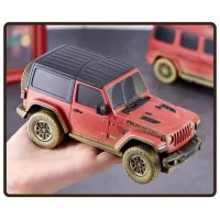 Mașină Rastar JEEP Wrangler JL 50624 8 km/h / 2.4 GHz / Gray Mud photo 6