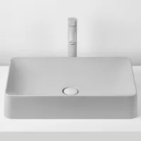 Lavoar Aquatoria MB-L-0021 Dreptunghiulară / Pe blat / Gray photo 3