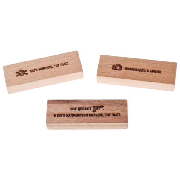 Joc de masă GaGa Games Alcoholic turn 54 degrees XXX 18+/ Jenga photo 4