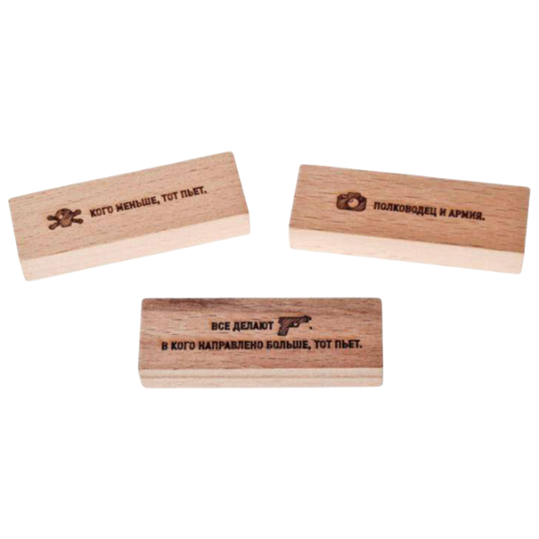 Joc de masă GaGa Games Alcoholic turn 54 degrees XXX 18+/ Jenga photo 4