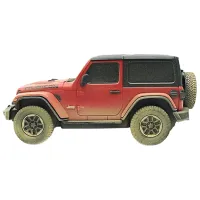 Mașină Rastar JEEP Wrangler Rubicon-Muddy 50541 7 km/h / 2.4 GHz / Gray Red photo 6