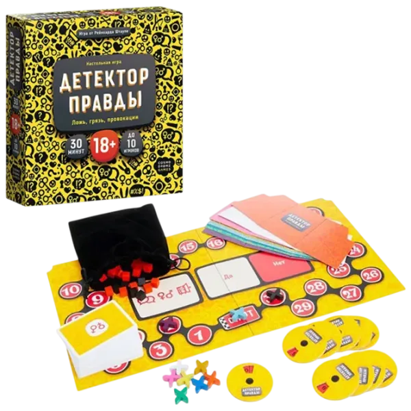 Настольная игра Kosmodrom Truth detector 18+/ Для вечеринок photo 2