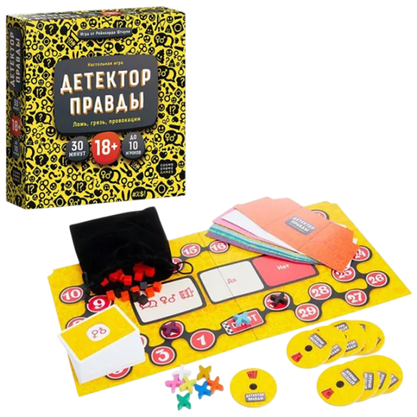 Настольная игра Kosmodrom Truth detector 18+/ Для вечеринок photo 2