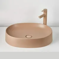 Lavoar Aquatoria MB-L-0016 Oval / Pe blat / Bronze photo 2