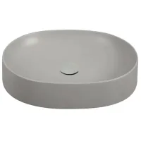 Умывальник Aquatoria MB-L-0016 Овальная / Над столешниц / Серый