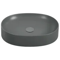 Умывальник Aquatoria MB-L-0018 Овальная / Над столешниц / Серый