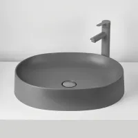 Lavoar Aquatoria MB-L-0018 Oval / Pe blat / Gray photo 3