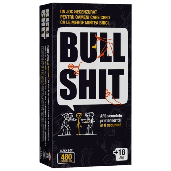 Joc de masă Ludicus Games Bullshit  18+/ Pentru petreceri photo 1 Joc de masă Ludicus Games Bullshit  18+/ Pentru petreceri photo 1