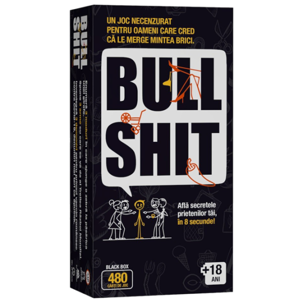 Joc de masă Ludicus Games Bullshit  18+/ Pentru petreceri photo 1 Joc de masă Ludicus Games Bullshit  18+/ Pentru petreceri photo 1
