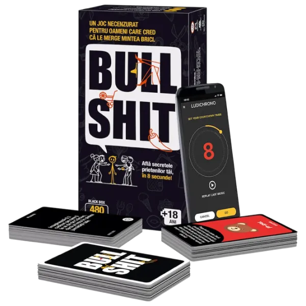 Joc de masă Ludicus Games Bullshit  18+/ Pentru petreceri photo 3 Joc de masă Ludicus Games Bullshit  18+/ Pentru petreceri photo 3