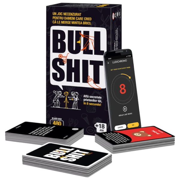 Joc de masă Ludicus Games Bullshit  18+/ Pentru petreceri photo 3 Joc de masă Ludicus Games Bullshit  18+/ Pentru petreceri photo 3