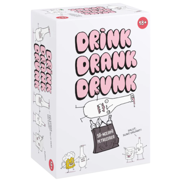 Joc de masă Ludicus Games Drink! Drank! Drunk! 18+/ Pentru petreceri photo 1 Joc de masă Ludicus Games Drink! Drank! Drunk! 18+/ Pentru petreceri photo 1