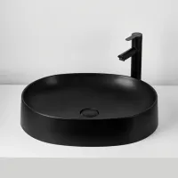 Lavoar Aquatoria MB-L-0018 Oval / Pe blat / Black photo 3