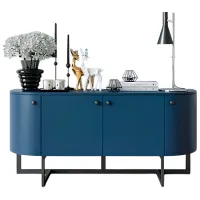 Комод Indart Oscar 1 76 x 160 x 45см / МДФ / Разноцветный