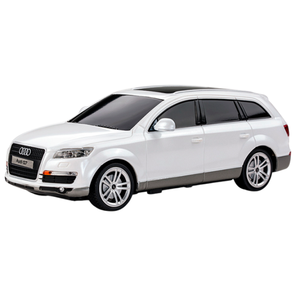 Машинка Rastar Audi Q7 43602 7 км/ч / 2.4 ГГц / Черный Белый photo 1 Машинка Rastar Audi Q7 43602 7 км/ч / 2.4 ГГц / Черный Белый photo 1