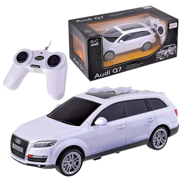 Машинка Rastar Audi Q7 43602 7 км/ч / 2.4 ГГц / Черный Белый photo 5 Машинка Rastar Audi Q7 43602 7 км/ч / 2.4 ГГц / Черный Белый photo 5