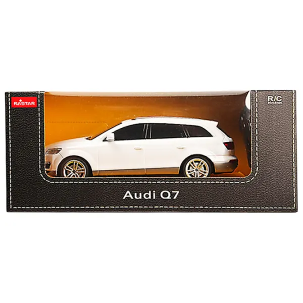 Машинка Rastar Audi Q7 43602 7 км/ч / 2.4 ГГц / Черный Белый photo 6 Машинка Rastar Audi Q7 43602 7 км/ч / 2.4 ГГц / Черный Белый photo 6