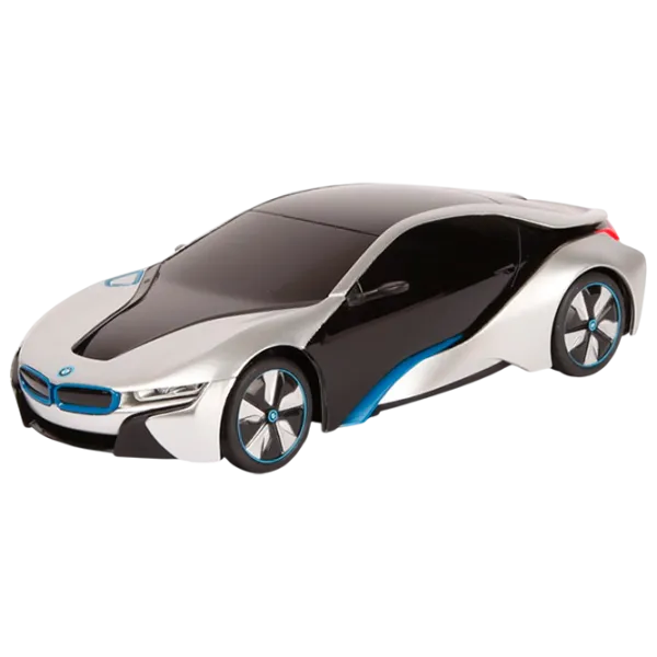 Mașină Rastar BMW i8 50614 7 km/h / / Black Argintiu  photo 1 Mașină Rastar BMW i8 50614 7 km/h / / Black Argintiu  photo 1