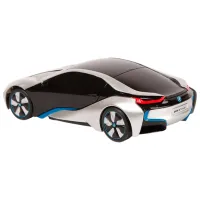 Mașină Rastar BMW i8 50614 7 km/h / / Black Argintiu photo 2