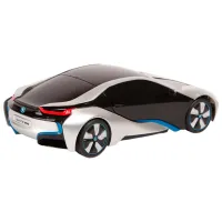 Mașină Rastar BMW i8 50614 7 km/h / / Black Argintiu photo 4