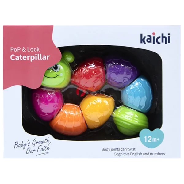 Joc educativ Kaichi Caterpillar 1+/ Dezvoltare photo 1 Joc educativ Kaichi Caterpillar 1+/ Dezvoltare photo 1