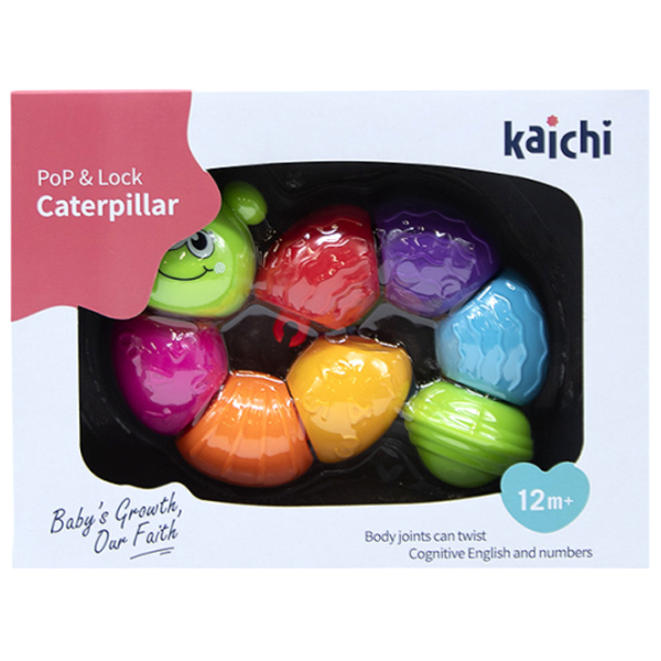 Joc educativ Kaichi Caterpillar 1+/ Dezvoltare photo 1 Joc educativ Kaichi Caterpillar 1+/ Dezvoltare photo 1