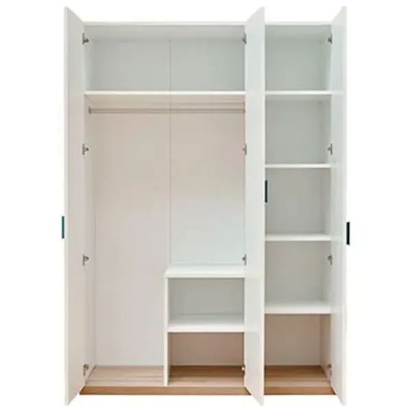 Шкаф Dogtas Sky 134 x 59.9см x 196 / Дерево / Белый photo 2