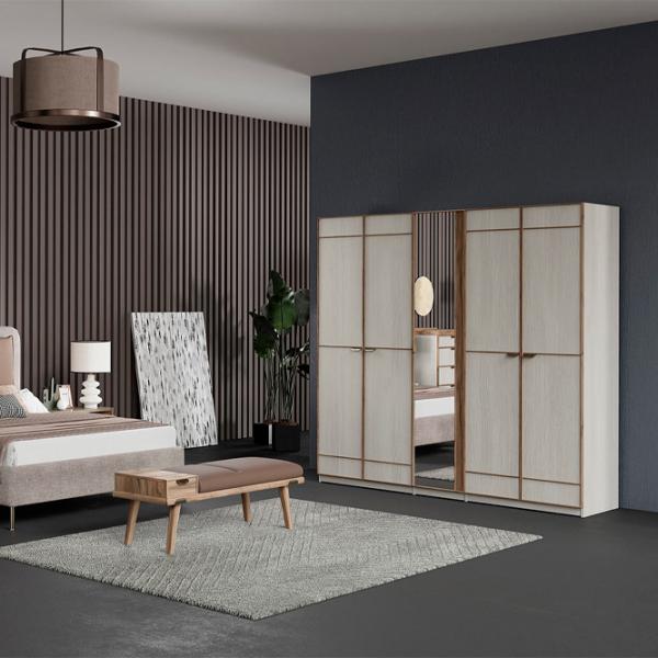 Шкаф Dogtas Gift 223.3 x 60.4см x 217.9 / Дерево / Серый photo 3