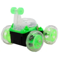Mașină New World Tipping Stunt Car 93302 7 km/h / 2.4 GHz / Yellow Green photo 2