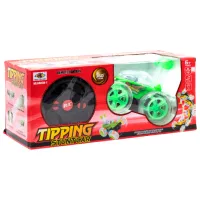 Mașină New World Tipping Stunt Car 93302 7 km/h / 2.4 GHz / Yellow Green photo 3